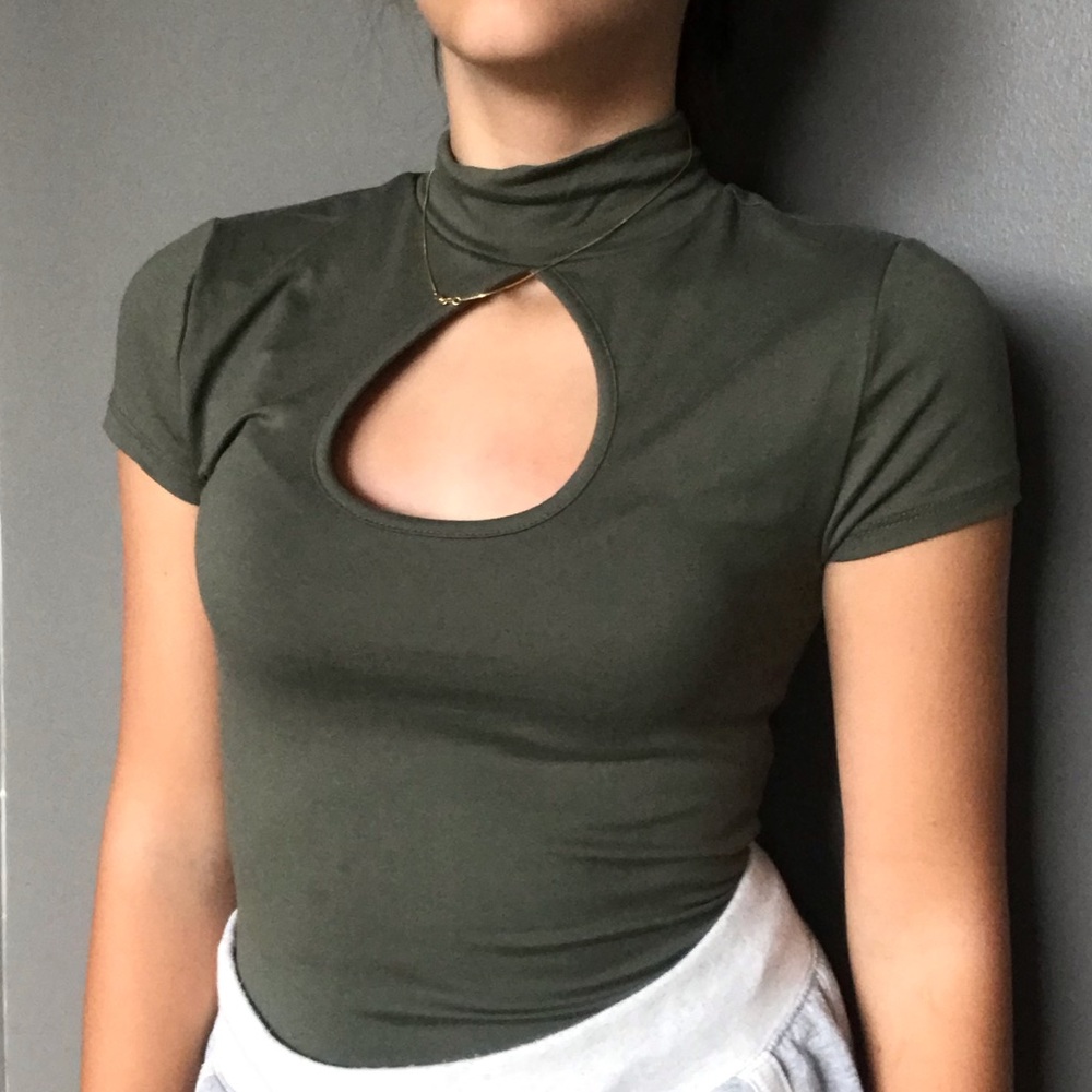 Army green trendy SOFT shirt!